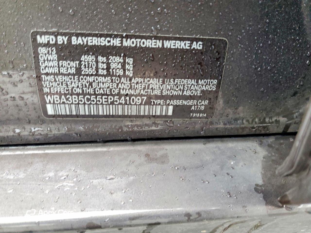 BMW Series 3 2014
