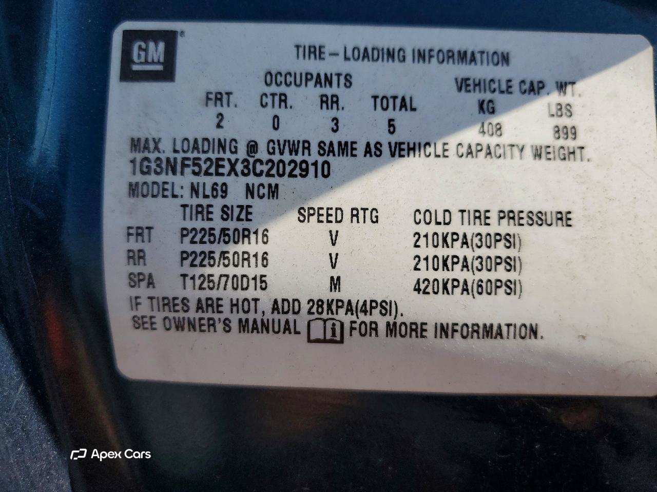 Oldsmobile Alero 2003