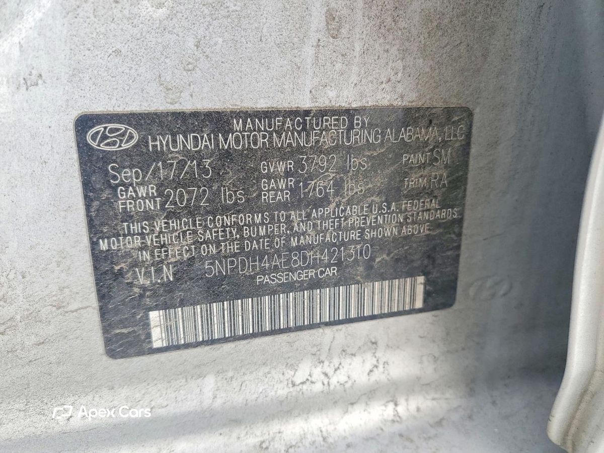 Hyundai Elantra 2013
