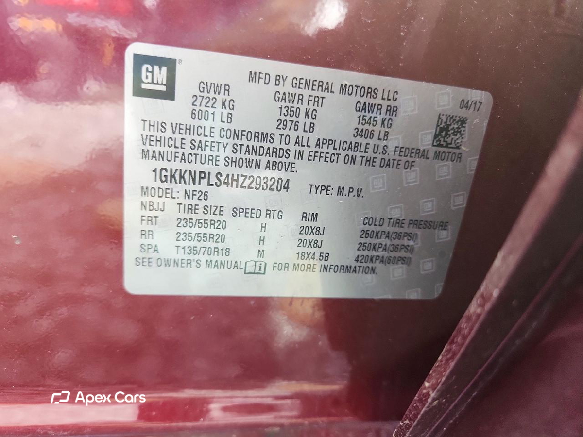 GMC Acadia 2017