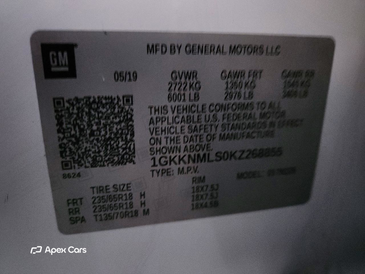 GMC Acadia 2019
