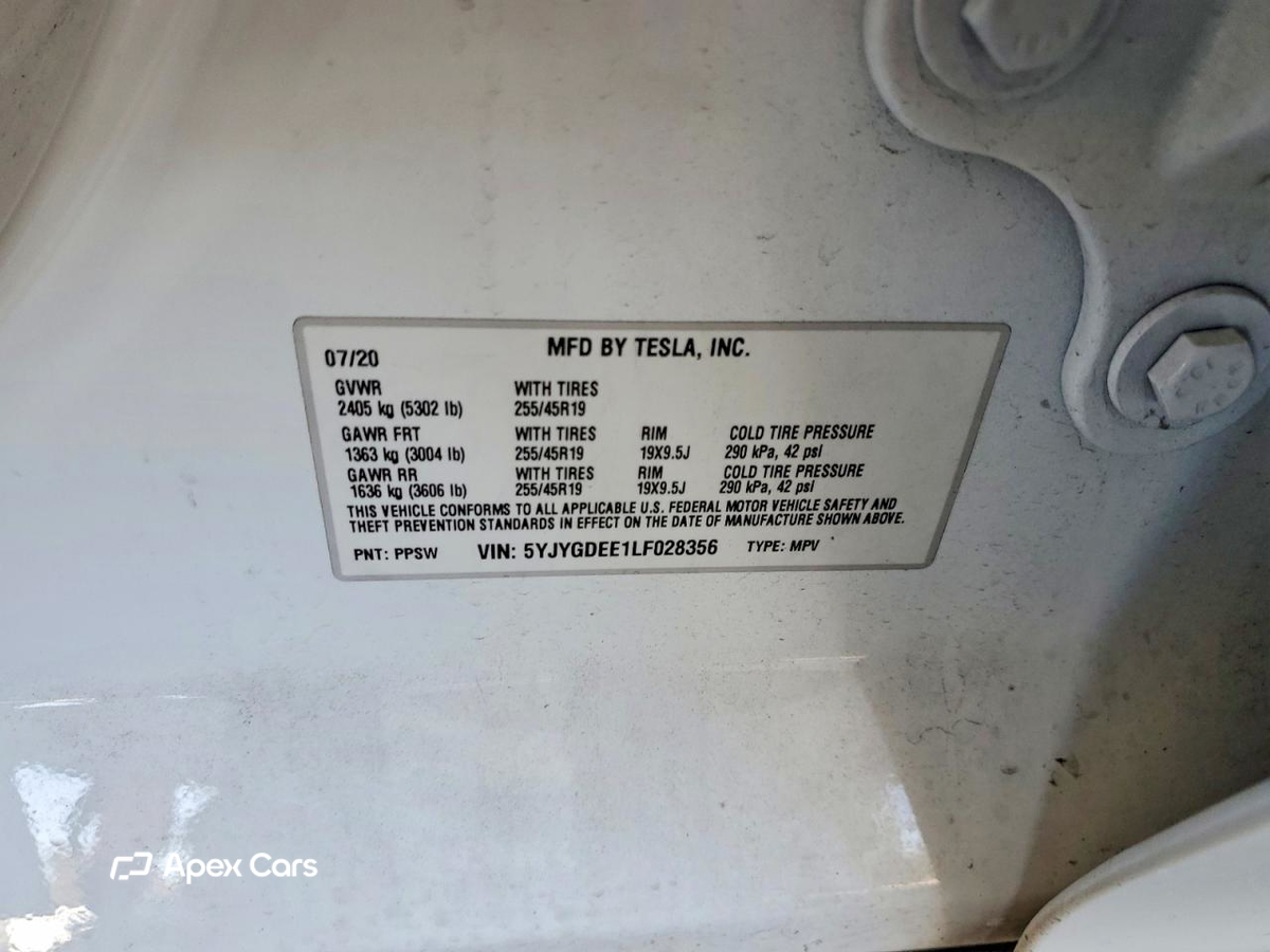 Tesla Model Y 2020
