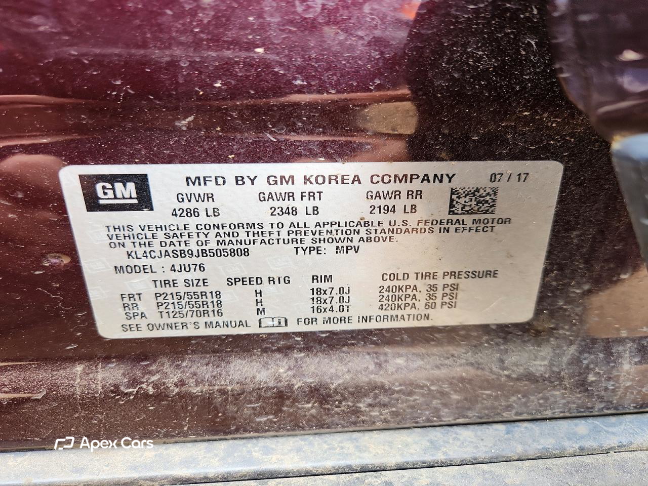 Buick Encore 2018