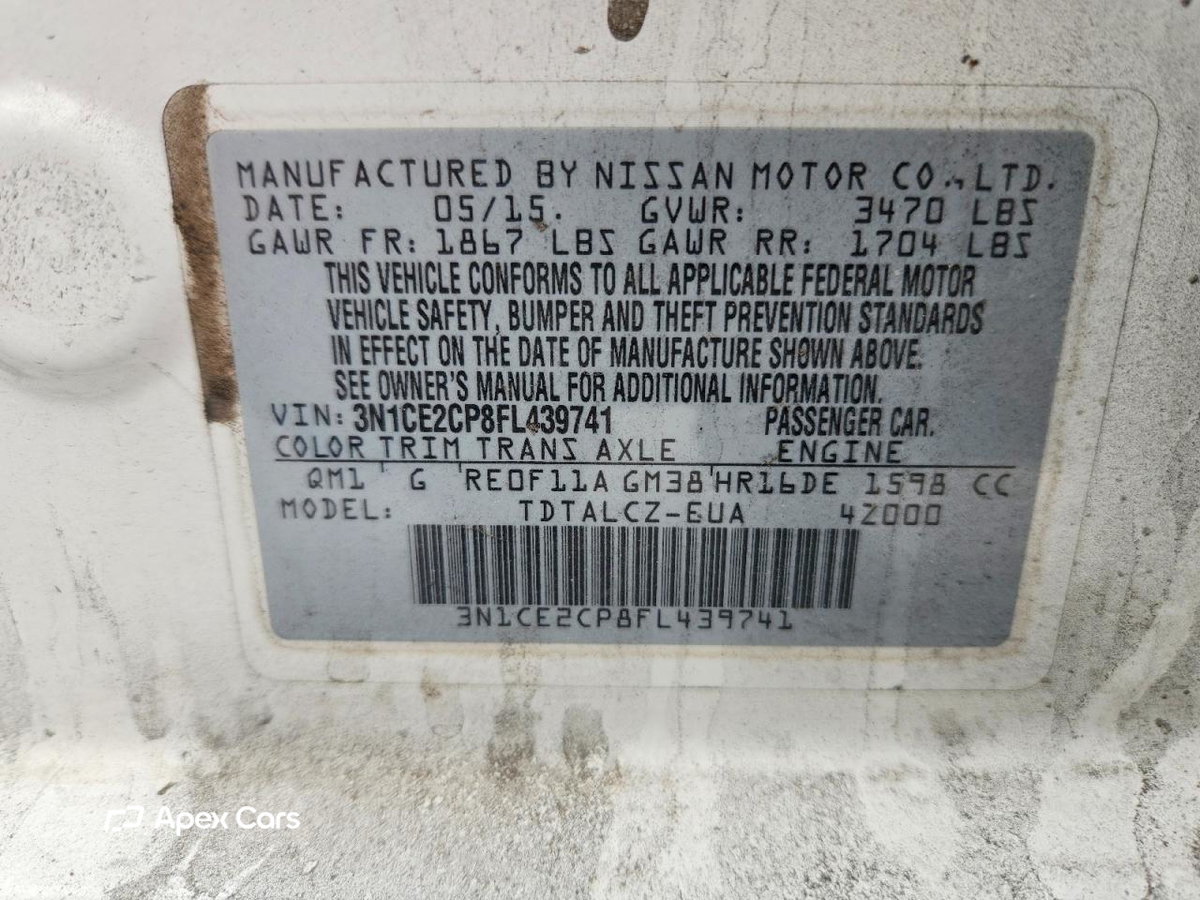 Nissan Versa 2015