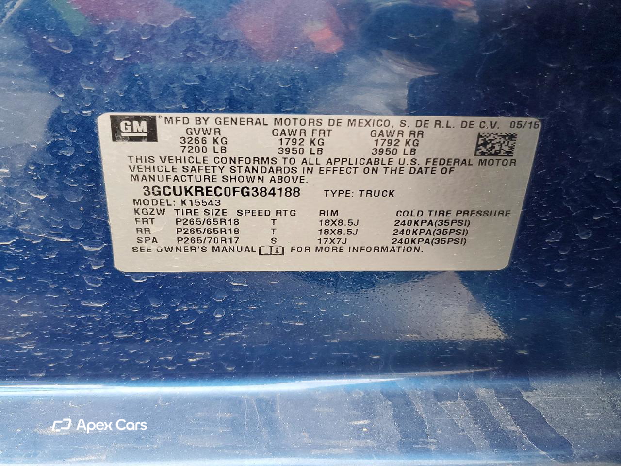Chevrolet Silverado 2015