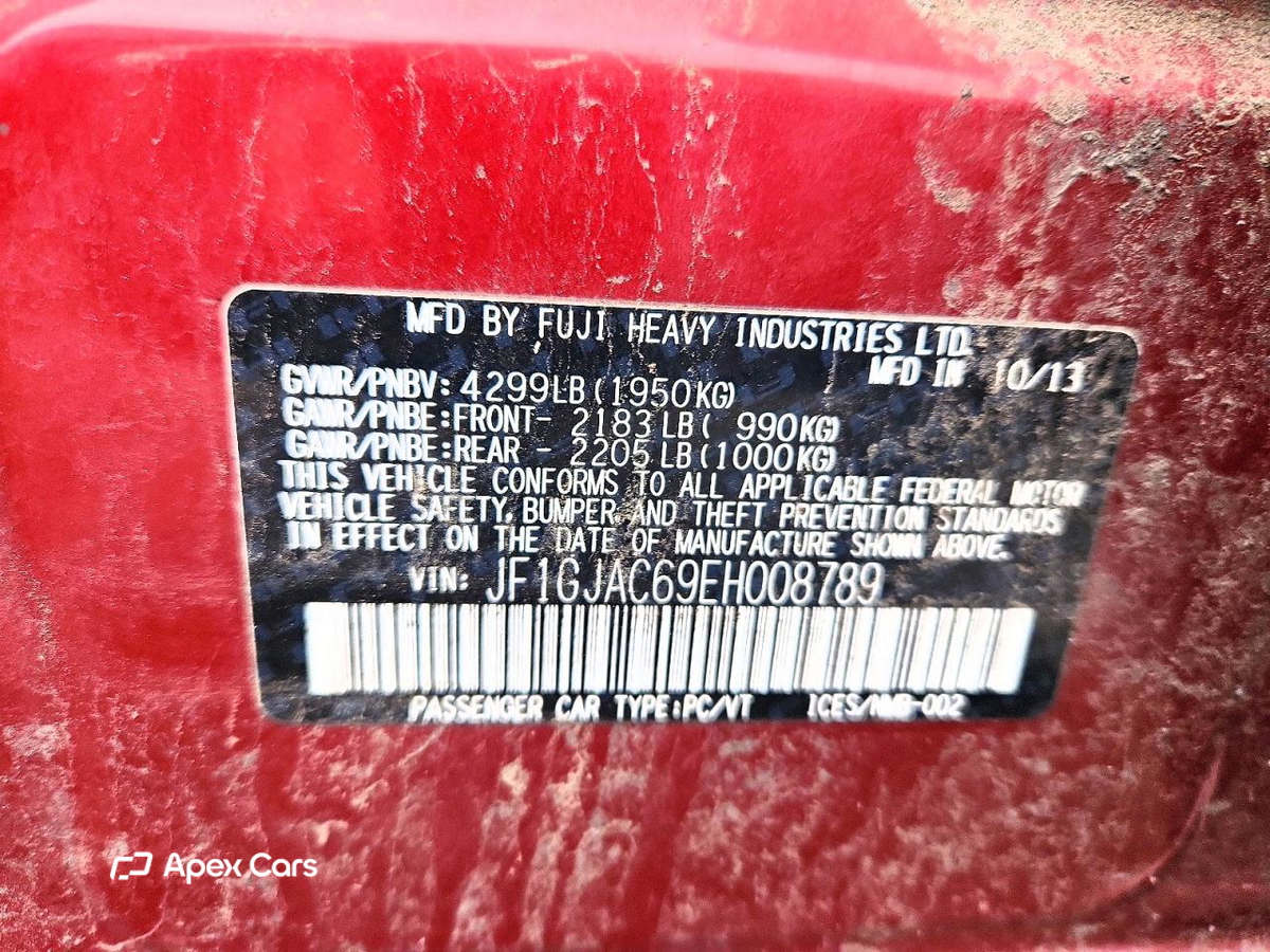 Subaru Impreza 2014
