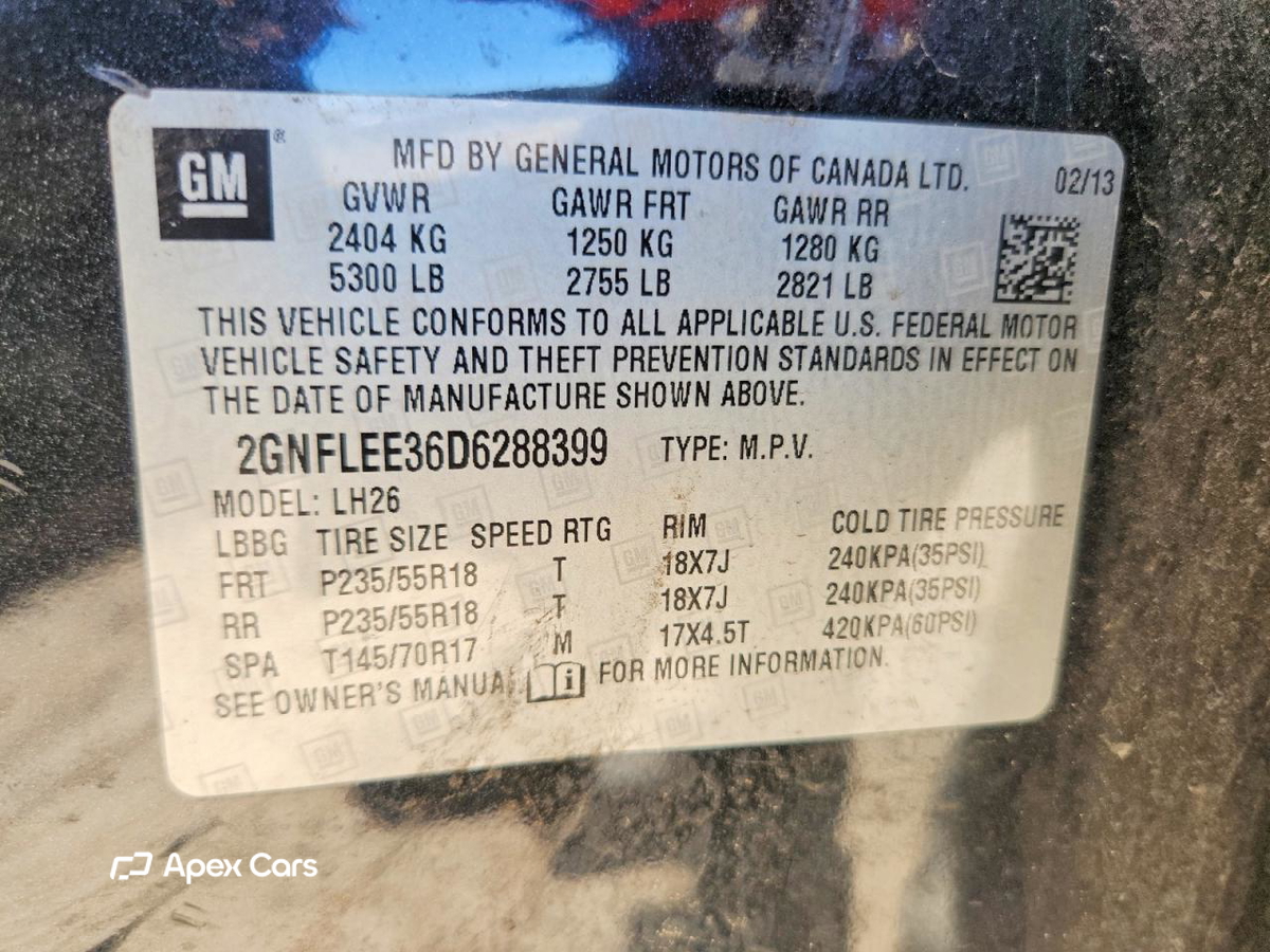 Chevrolet Equinox 2013