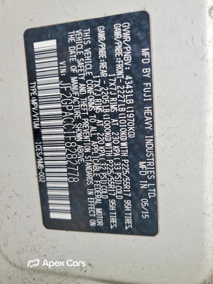 Subaru XV 2015