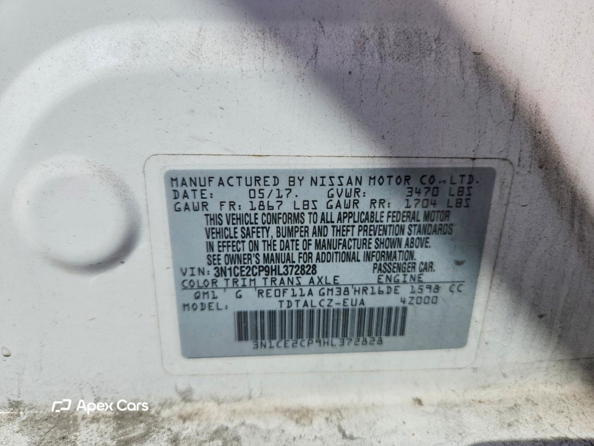 Nissan Versa 2017