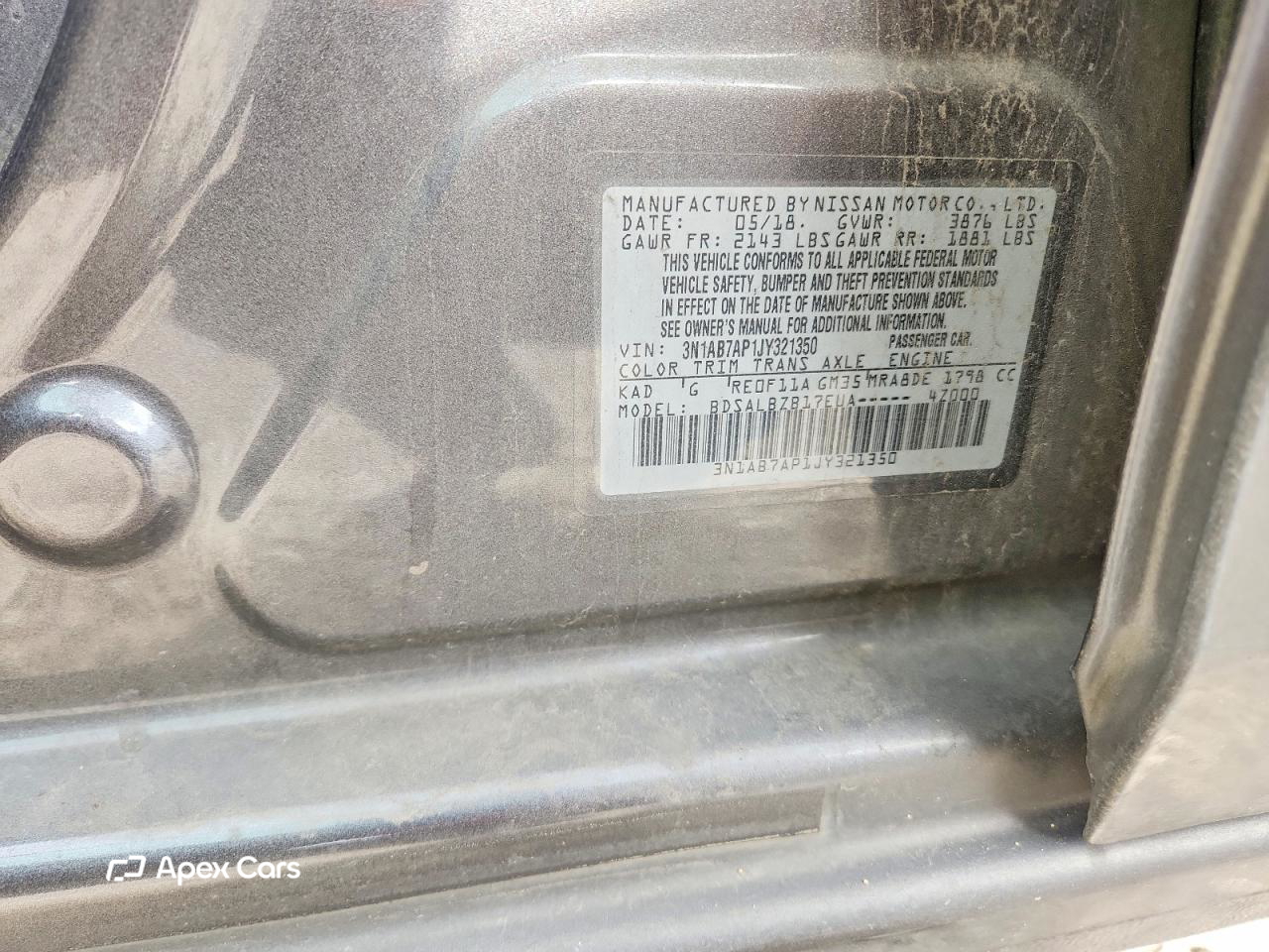 Nissan Sentra 2018