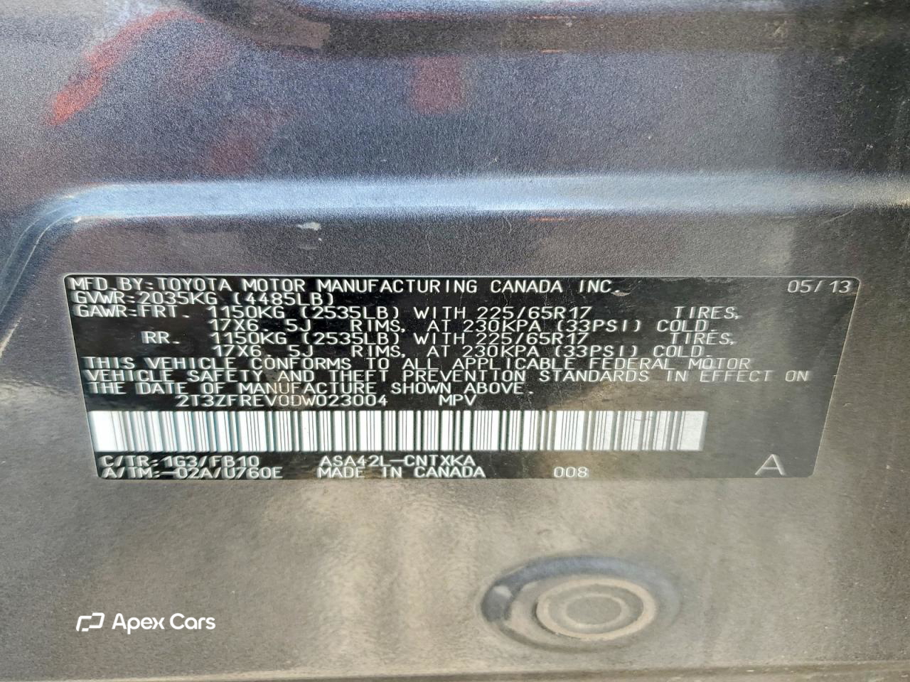 Toyota RAV 4 2013