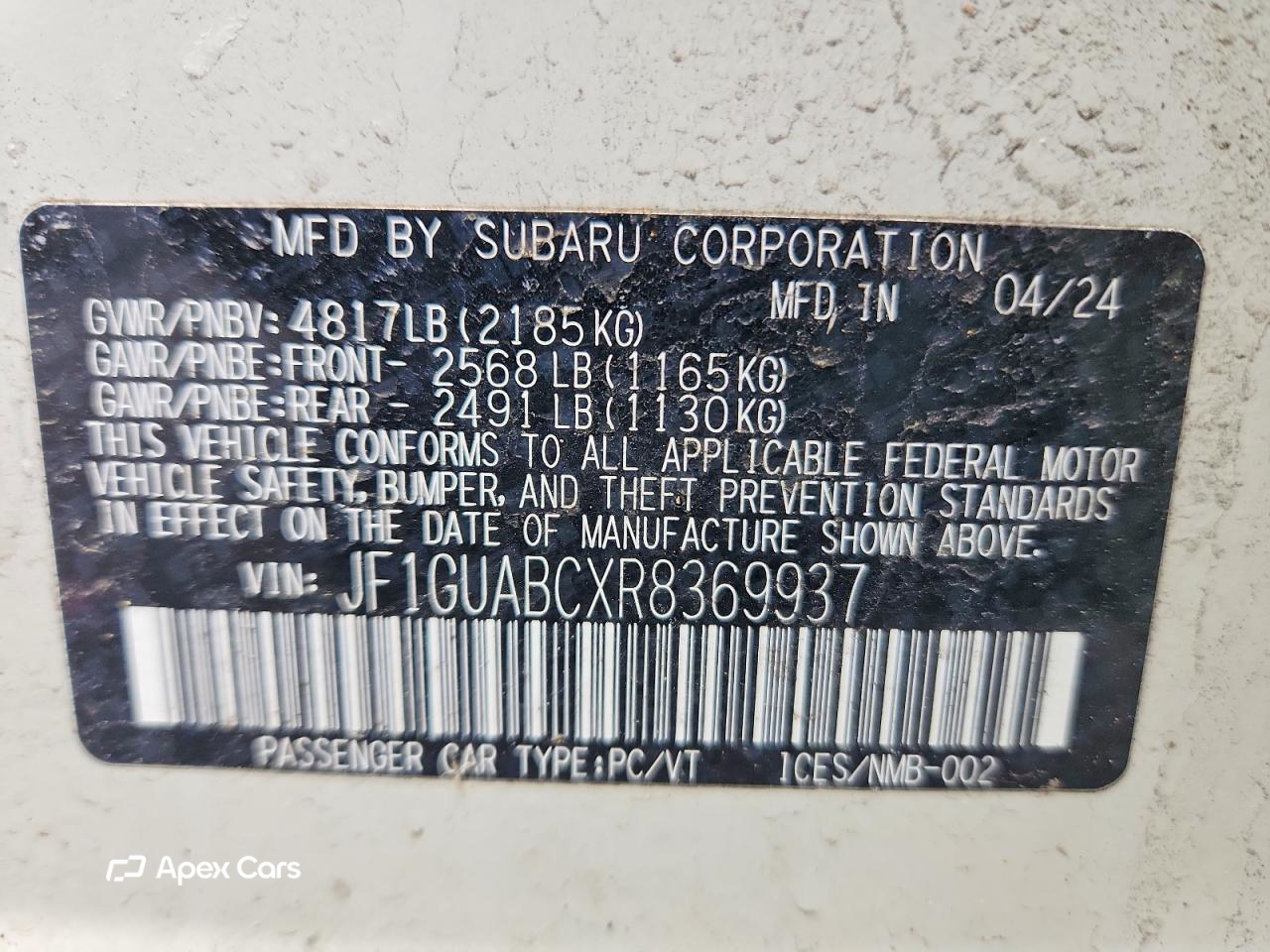 Subaru Impreza 2024