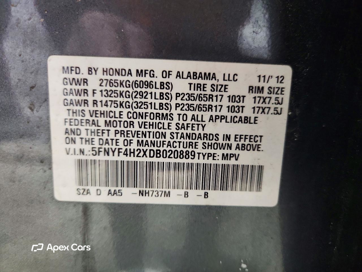 Honda Pilot 2013