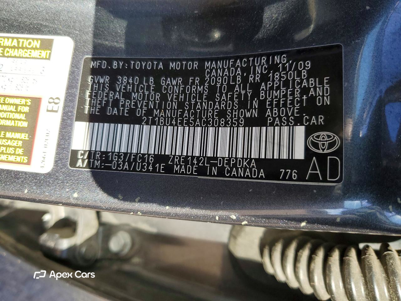 Toyota Corolla 2010