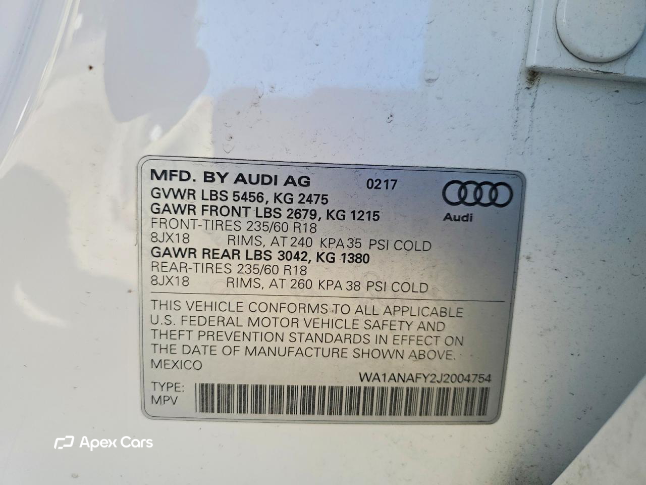 Audi Q5 2018