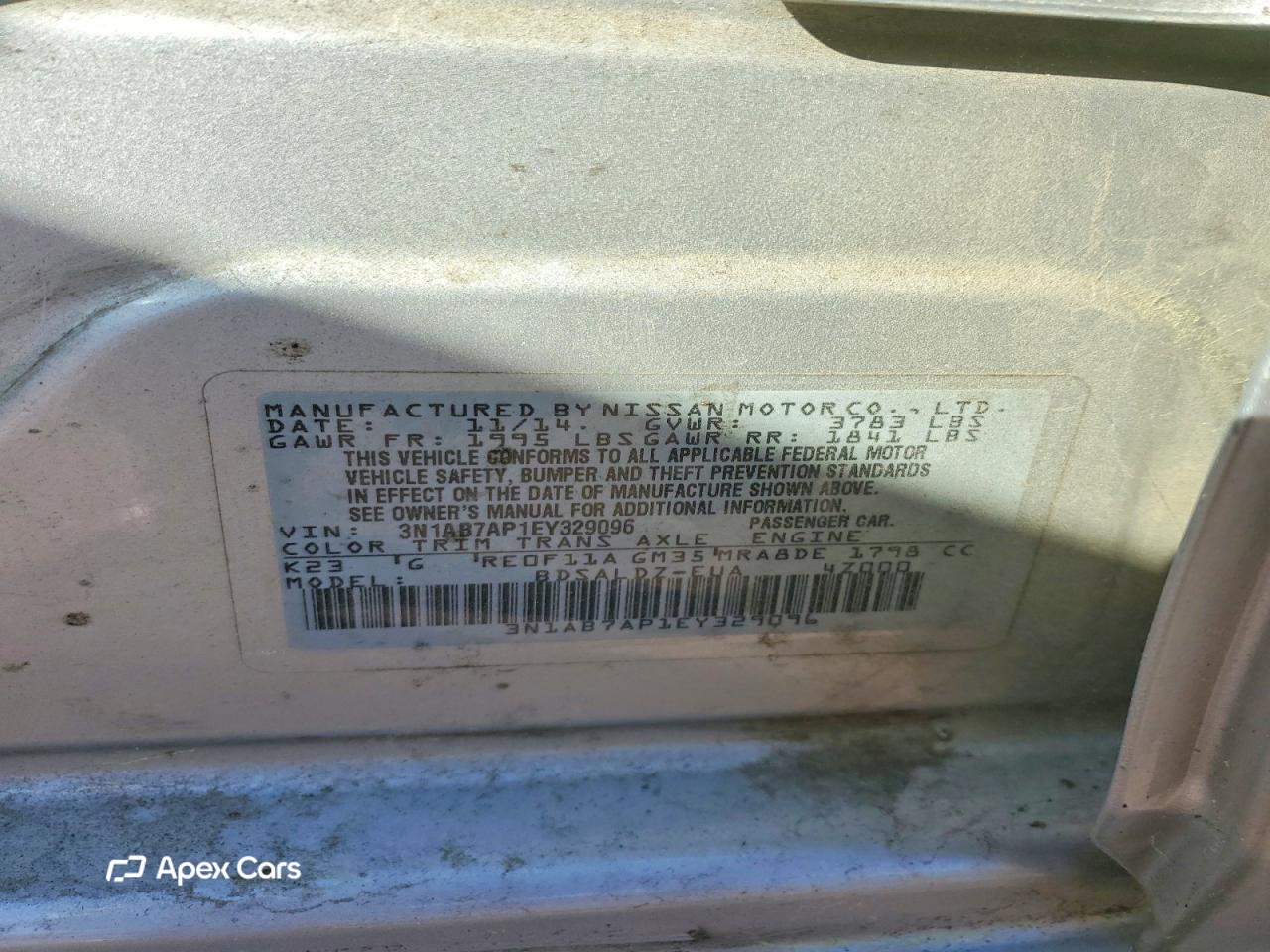 Nissan Sentra 2014