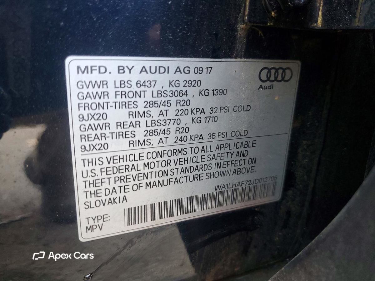 Audi Q7 2018