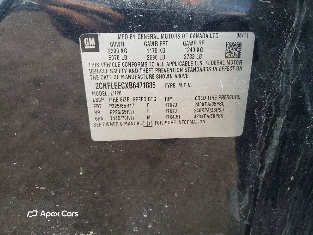 Chevrolet Equinox 2011