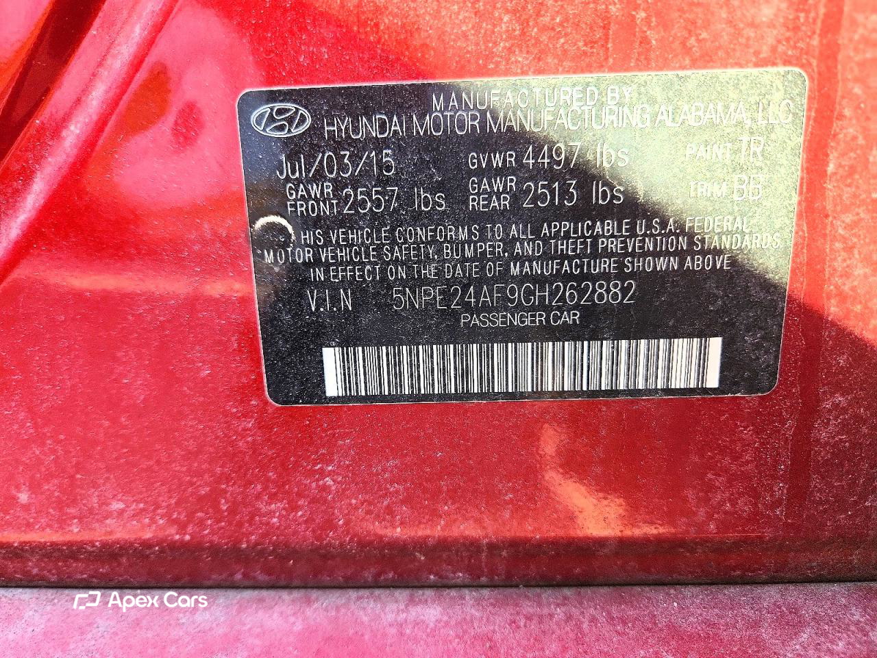 Hyundai Sonata 2016