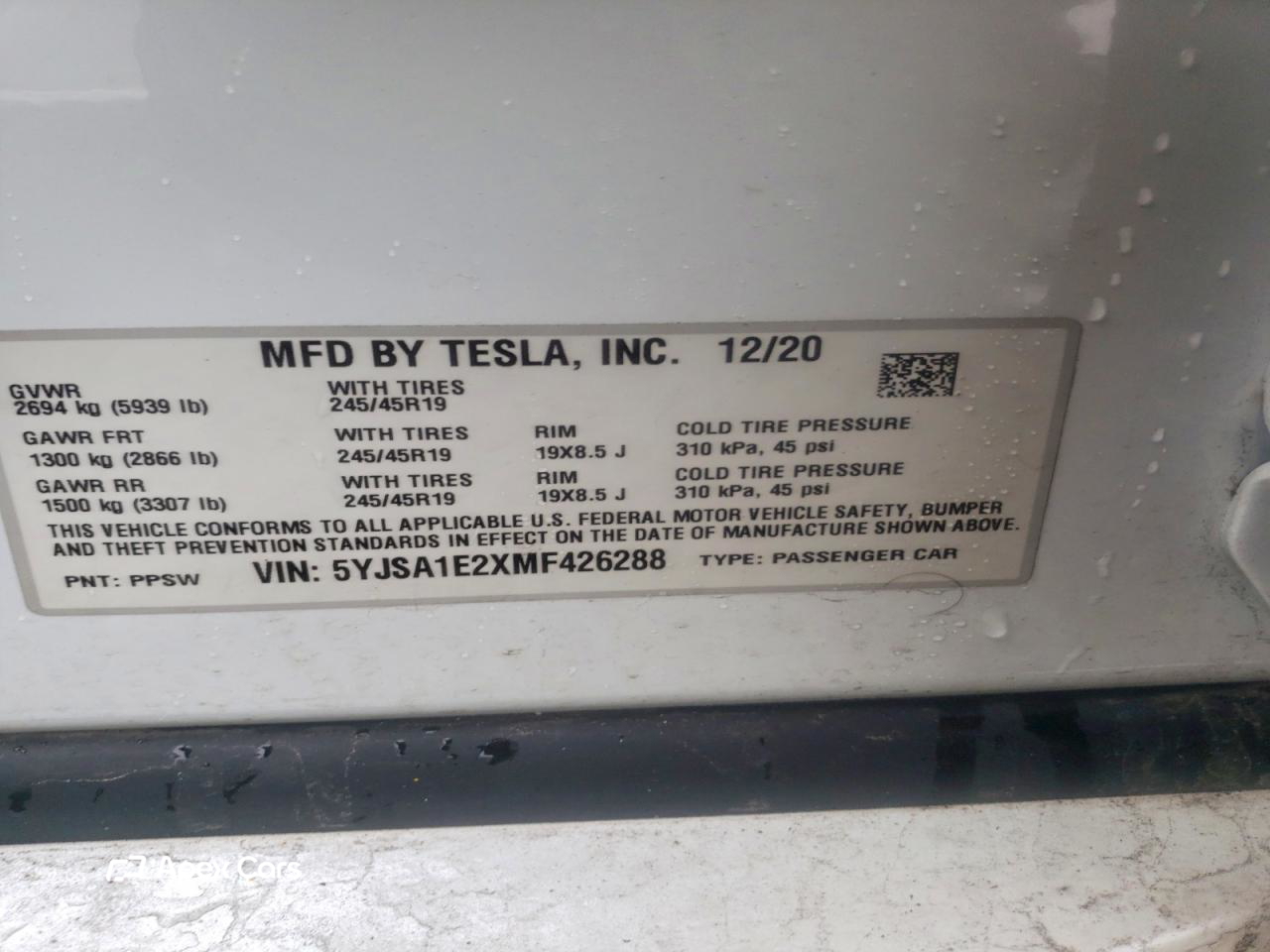 Tesla Model S 2021