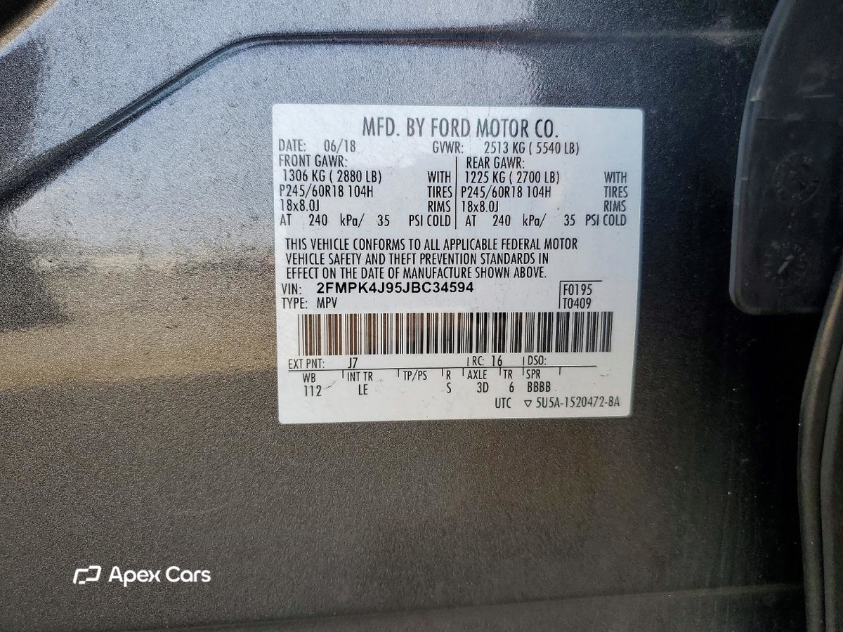 Ford Edge 2018