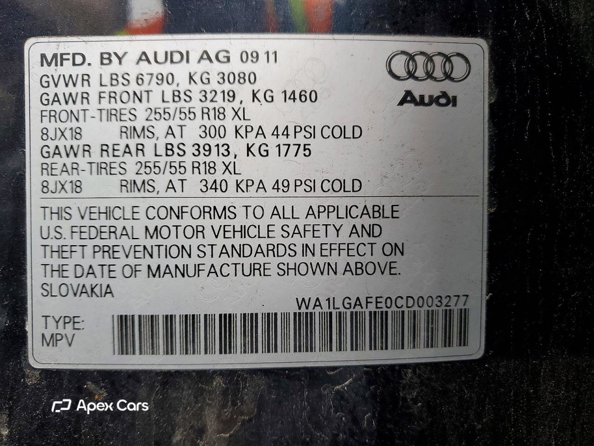 Audi Q7 2012