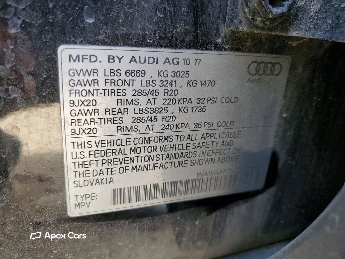 Audi Q7 2018