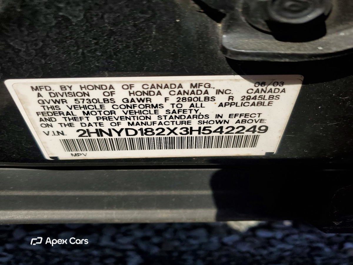 Acura MDX 2003