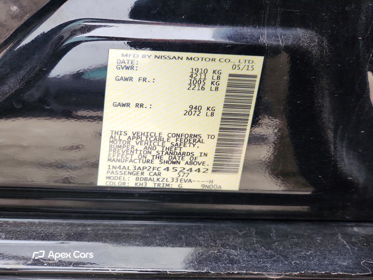 Nissan Altima 2015