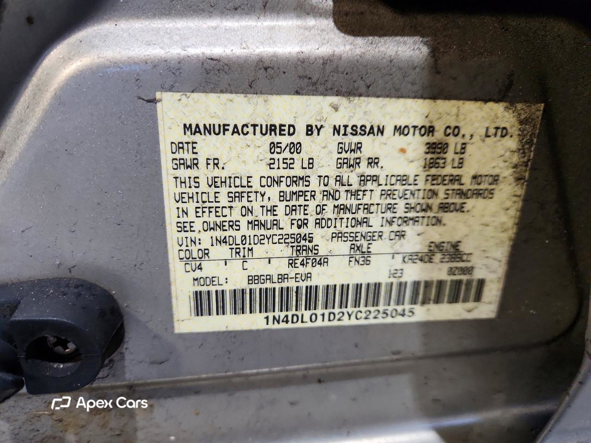 Nissan Altima 2000