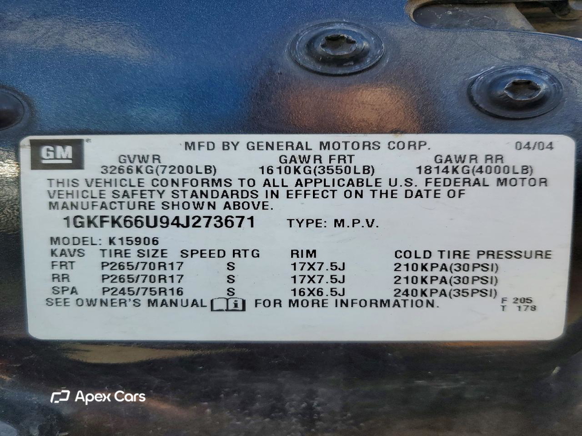 GMC Yukon 2004
