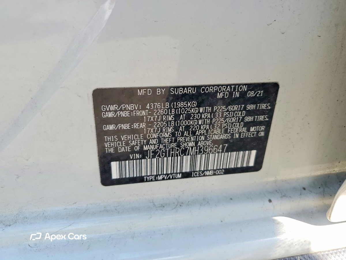 Subaru XV 2021