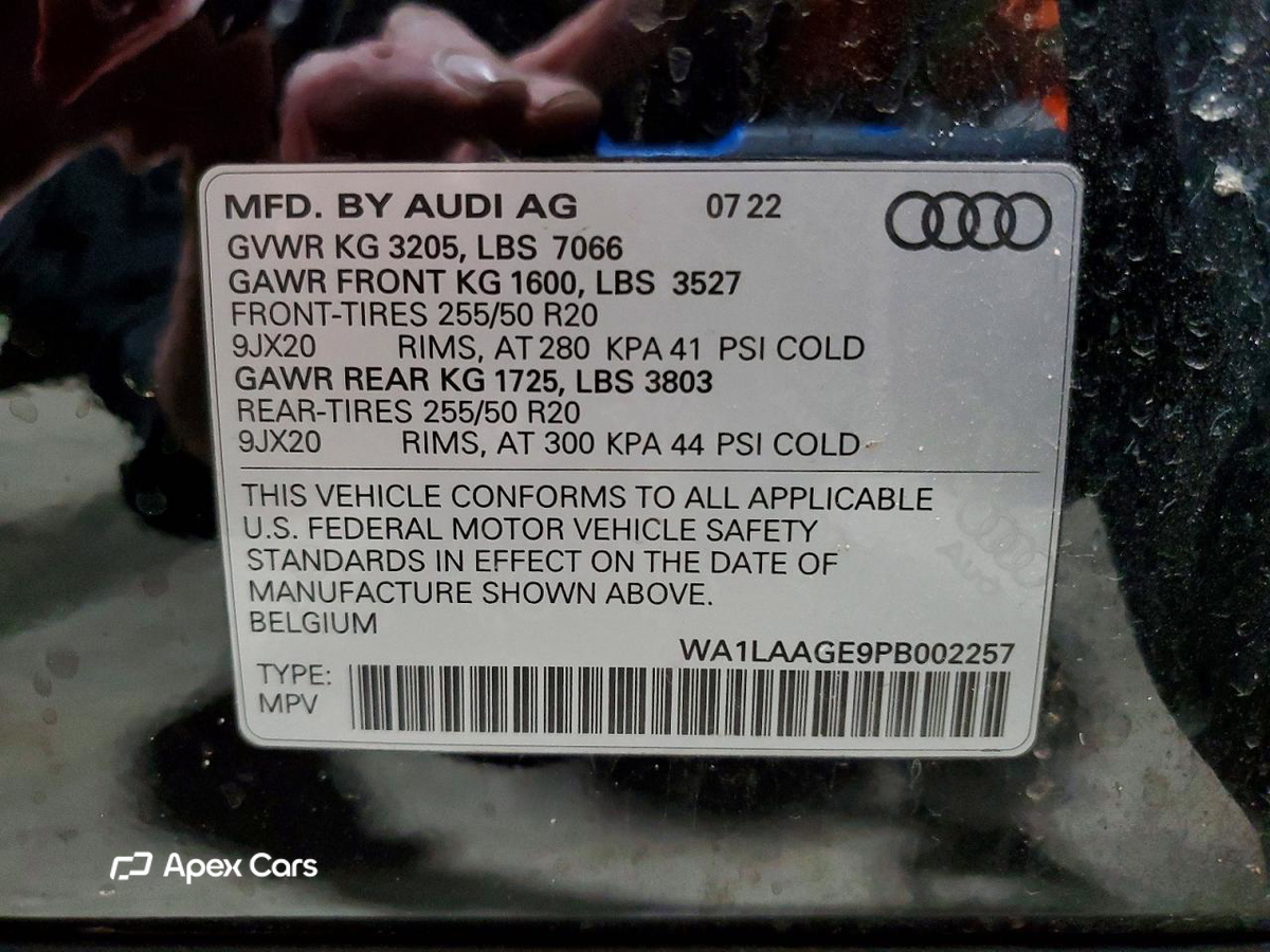 Audi e-tron 2023