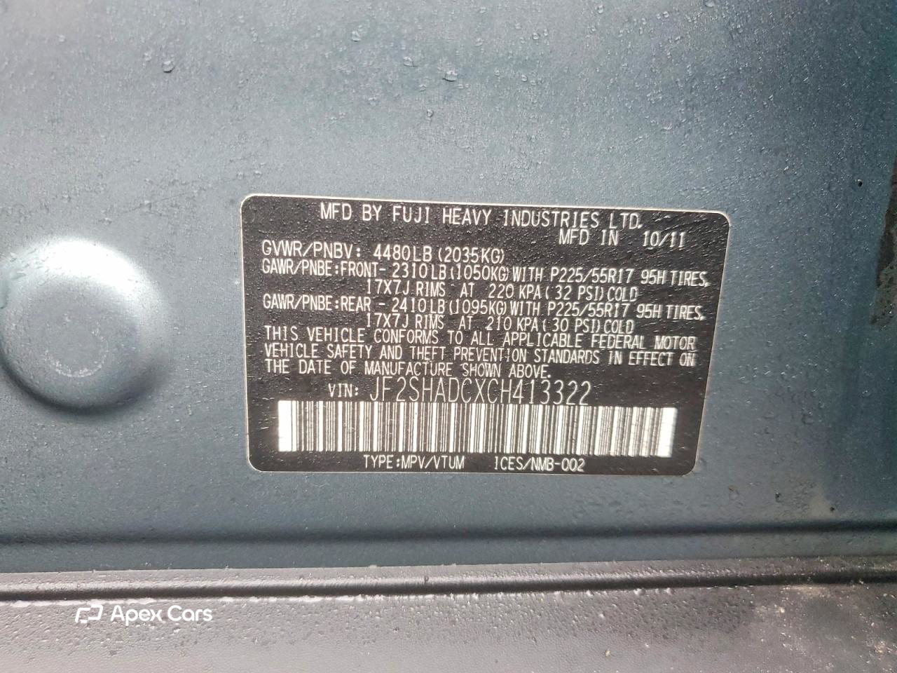 Subaru Forester 2012
