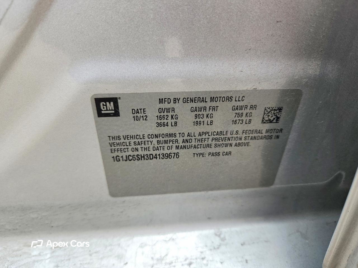 Chevrolet Sonic 2013