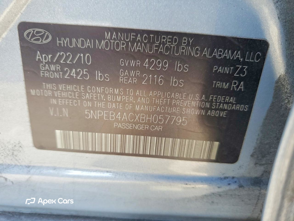 Hyundai Sonata 2011