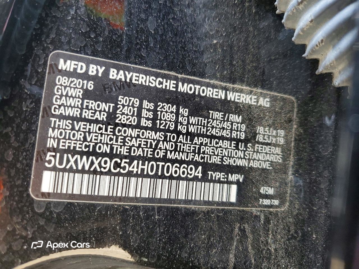 BMW X3 2017