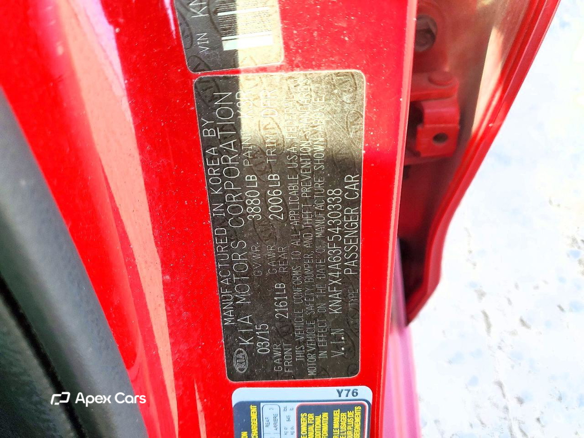 Kia Forte 2015