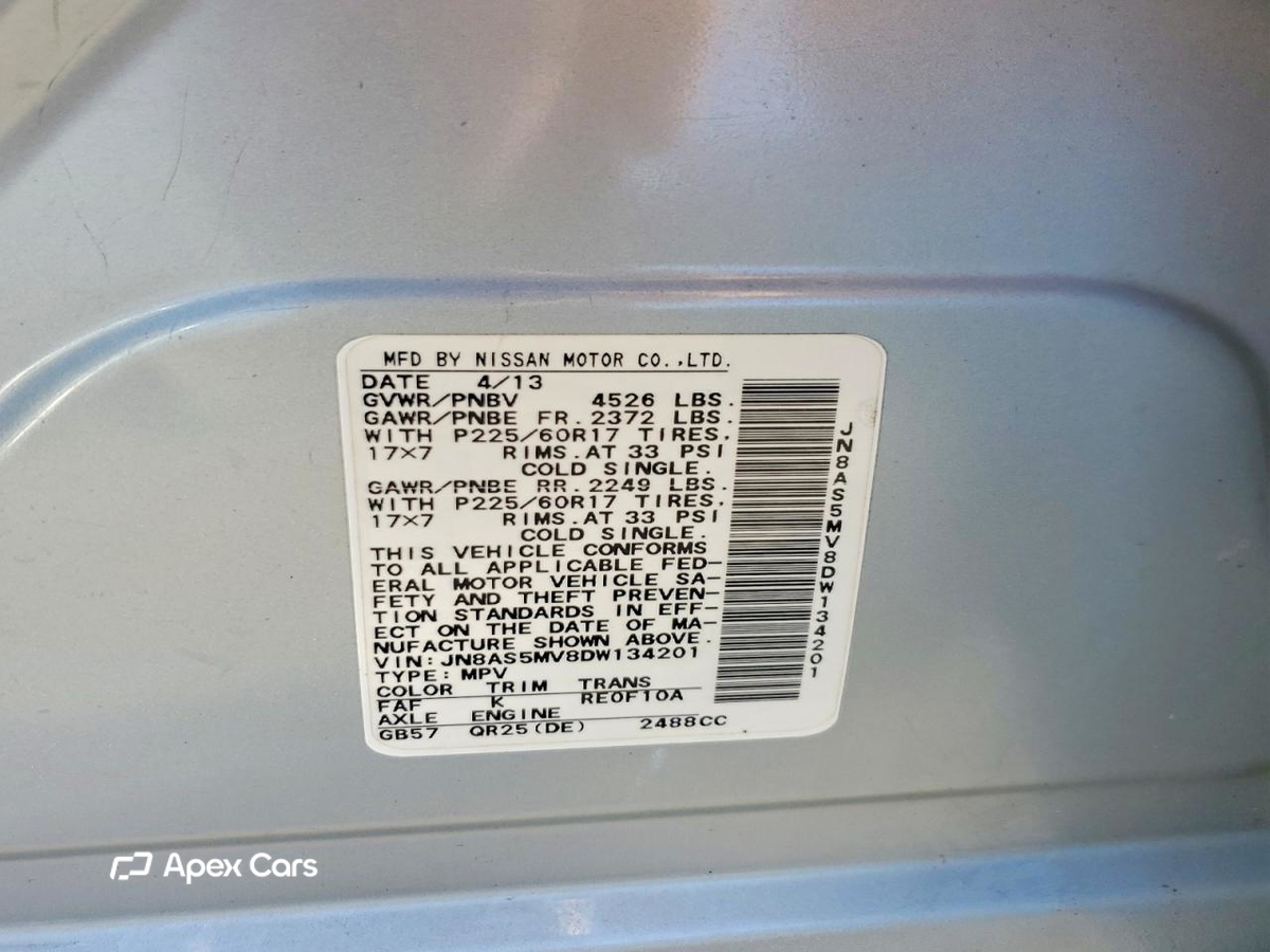 Nissan Rogue 2013