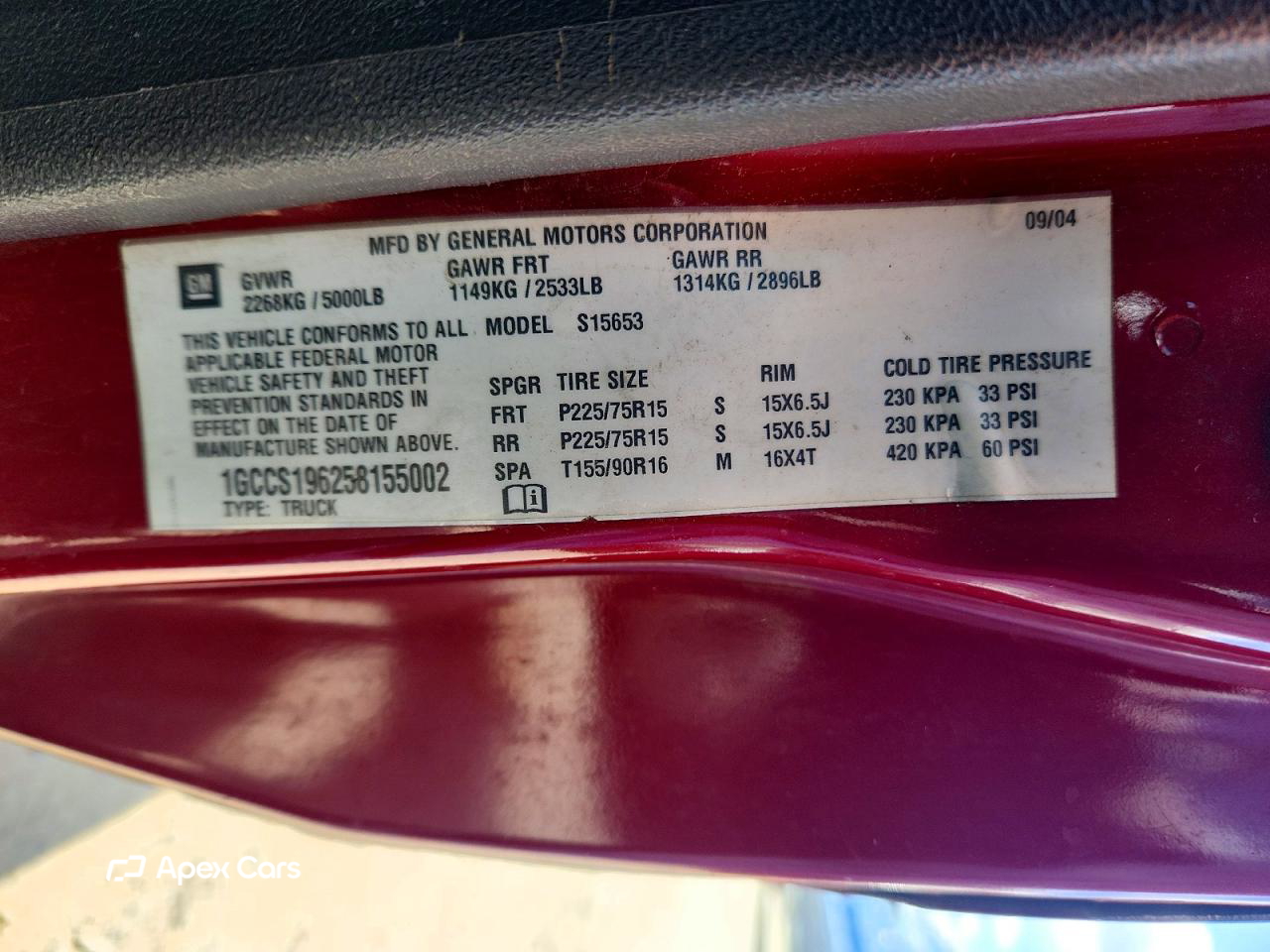 Chevrolet Colorado 2005