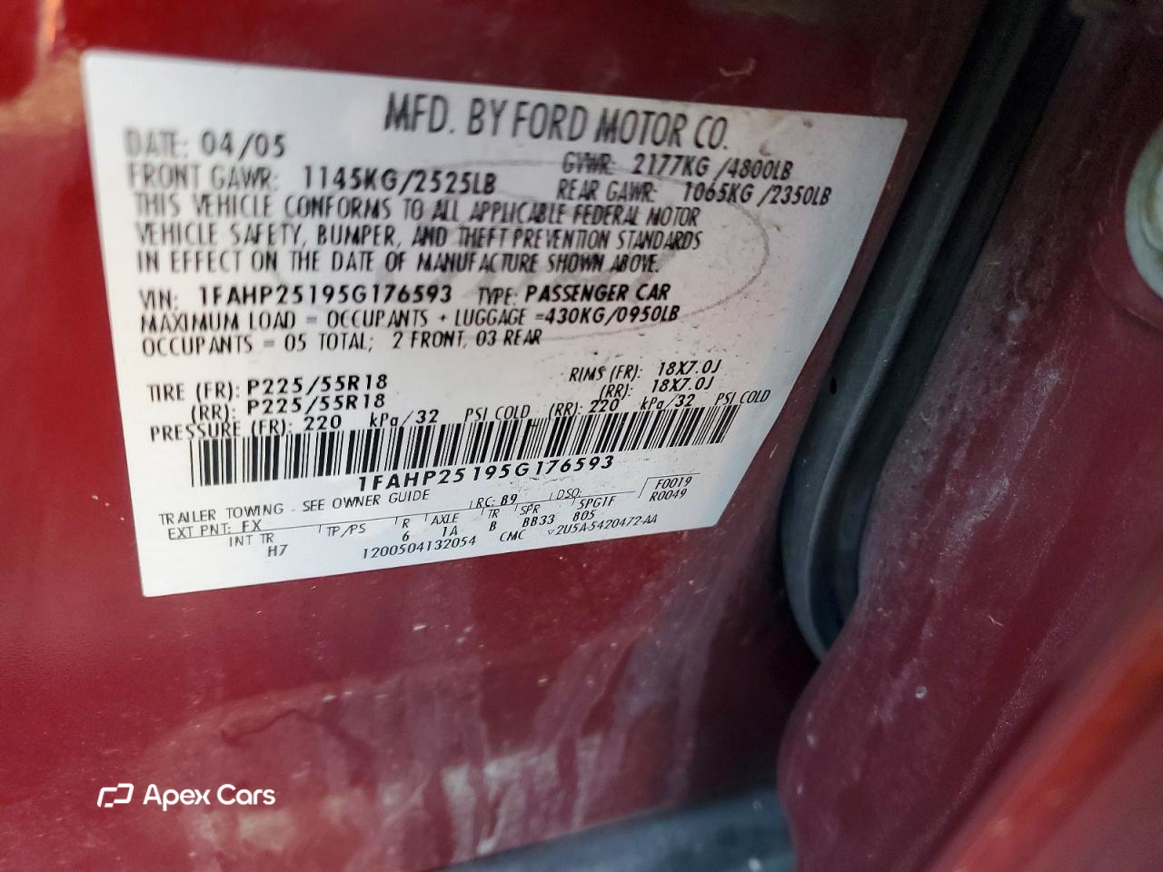 Ford Five Hundred 2005
