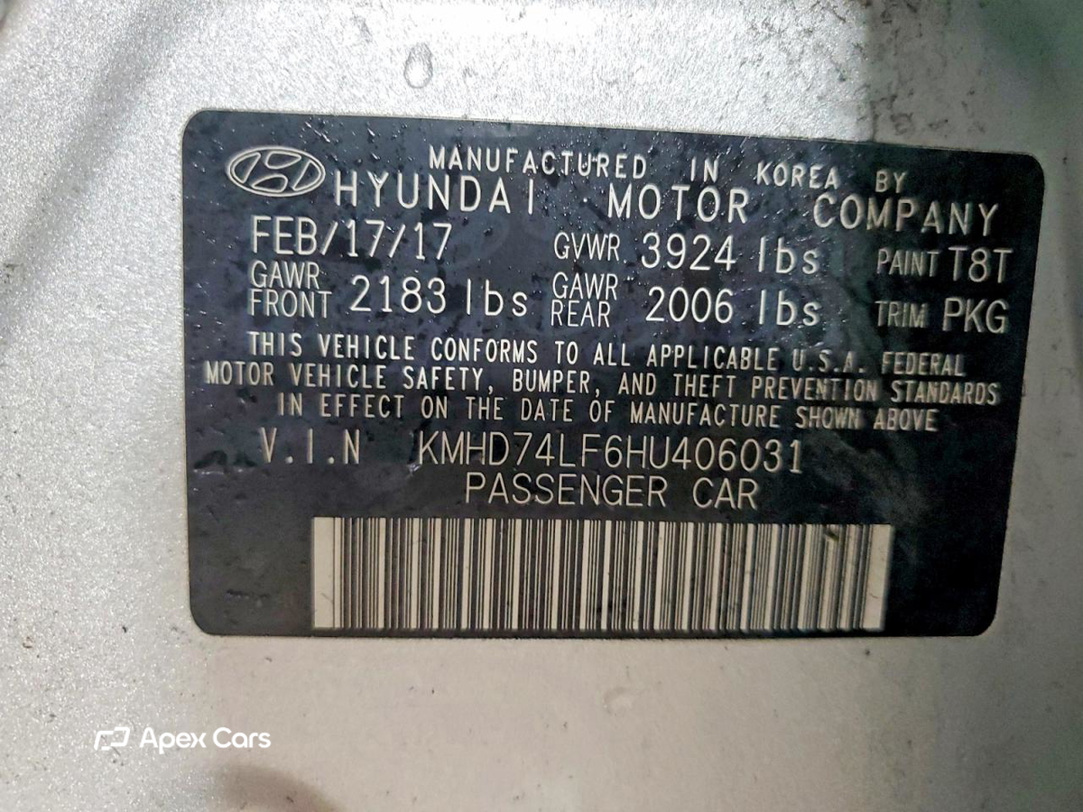 Hyundai Elantra 2017