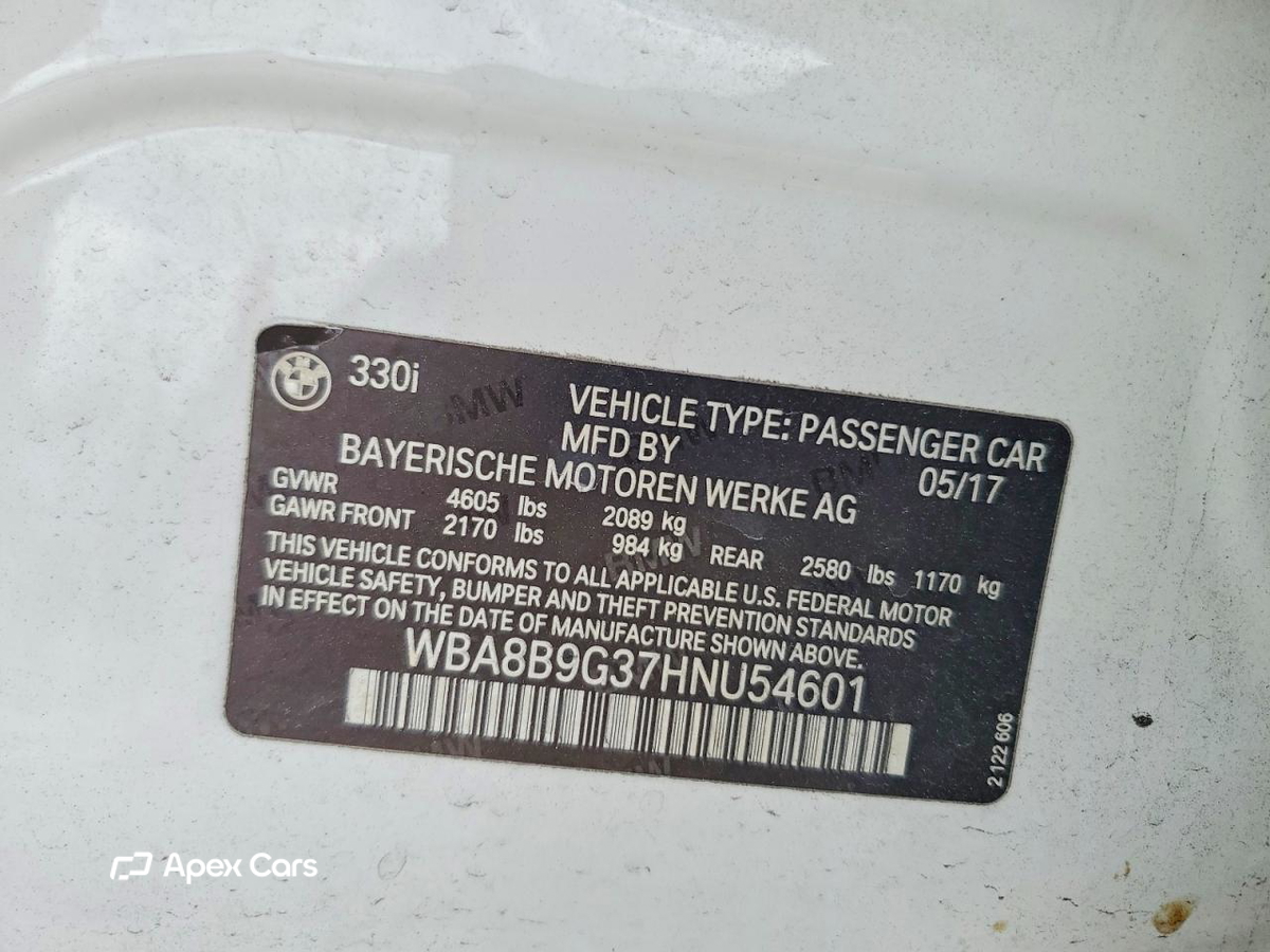 BMW Series 3 2017