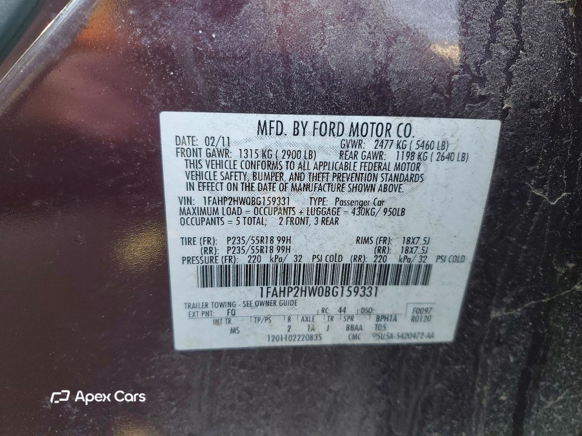 Ford Taurus 2011