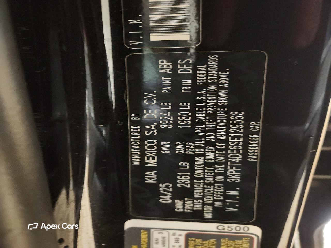Kia K4 2025