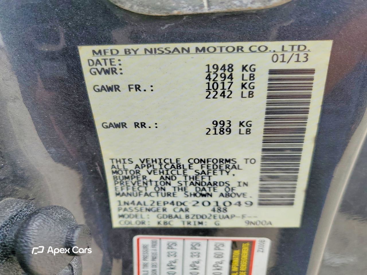 Nissan Altima 2013