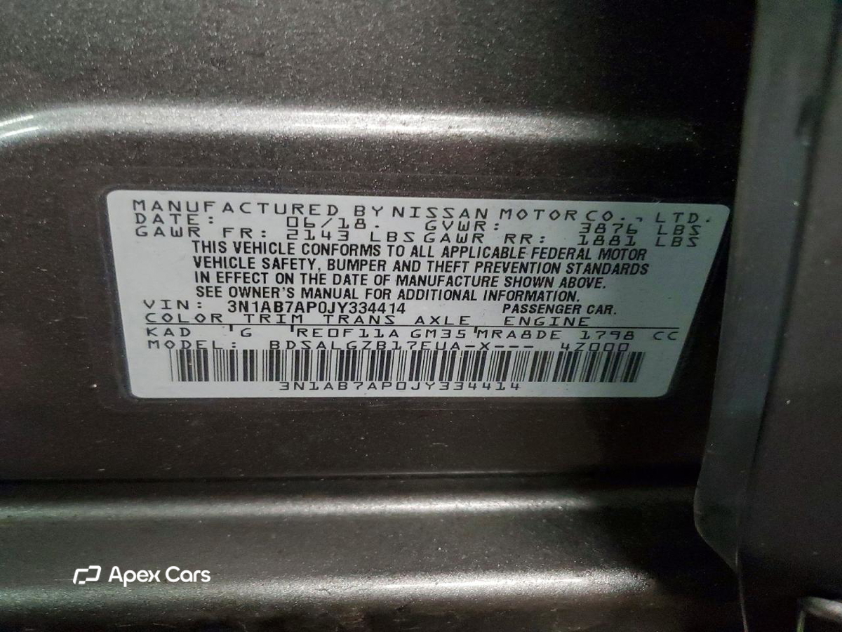 Nissan Sentra 2018