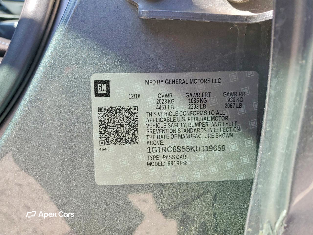 Chevrolet Volt 2019
