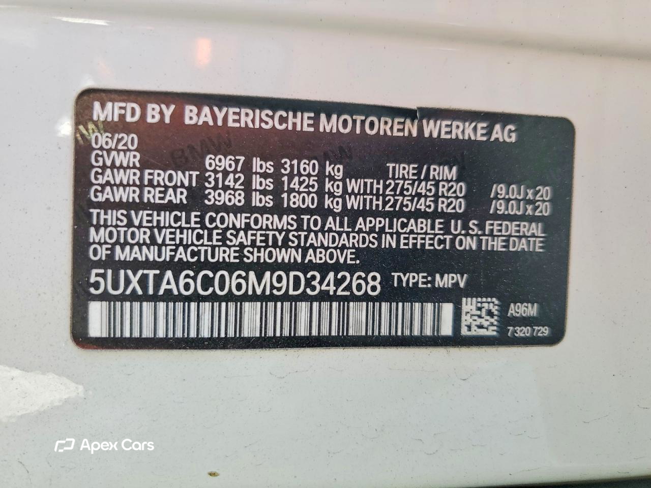 BMW X5 2021