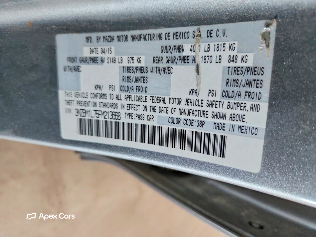 Mazda 3 2015